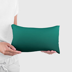 Подушка-антистресс Градиент нефритовый зелёный, цвет: 3D-принт — фото 2
