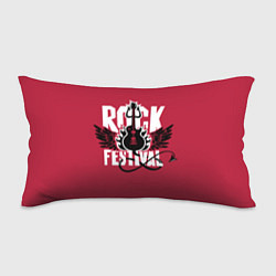Подушка-антистресс Рок фестиваль - гитара, цвет: 3D-принт