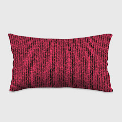 Подушка-антистресс Чёрно-розовый абстрактный полосы, цвет: 3D-принт