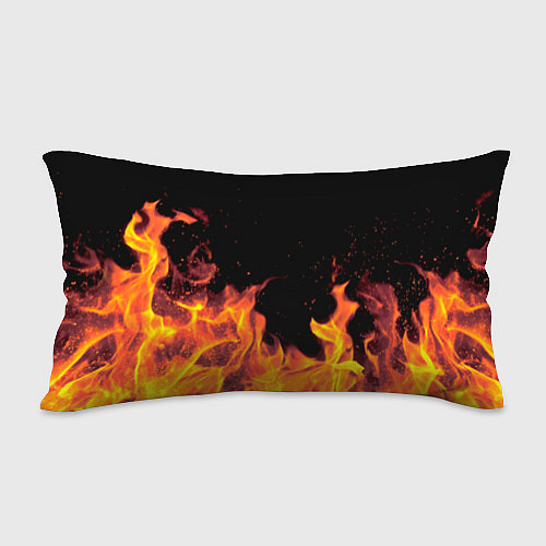 Подушка-антистресс Оксана - имя в огне / 3D-принт – фото 2