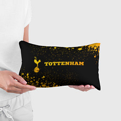 Подушка-антистресс Tottenham - gold gradient по-горизонтали, цвет: 3D-принт — фото 2