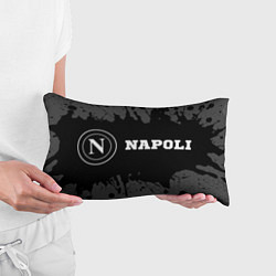 Подушка-антистресс Napoli sport на темном фоне по-горизонтали, цвет: 3D-принт — фото 2