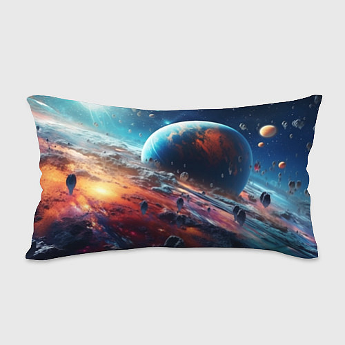 Подушка-антистресс Космос фантастическая планета / 3D-принт – фото 2