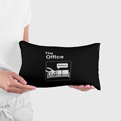 Подушка-антистресс Офис и паркур, цвет: 3D-принт — фото 2