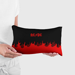 Подушка-антистресс AC DC fire rock steel, цвет: 3D-принт — фото 2