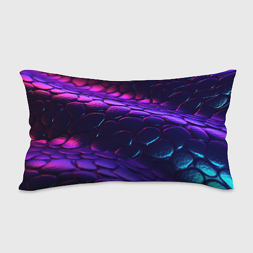 Подушка-антистресс Фиолетовая абстрактная текстура неоновая / 3D-принт – фото 2