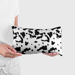 Подушка-антистресс Черно белый пятнистый узор, цвет: 3D-принт — фото 2