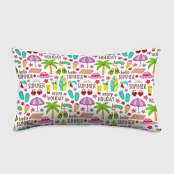 Подушка-антистресс Hello summer, цвет: 3D-принт
