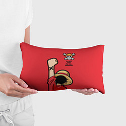 Подушка-антистресс One Piece - captain Monkey D Luffy, цвет: 3D-принт — фото 2