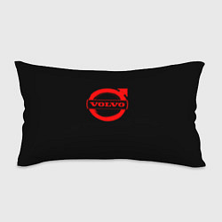 Подушка-антистресс Volvo red logo auto, цвет: 3D-принт