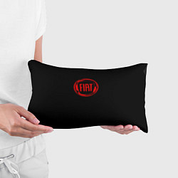 Подушка-антистресс FIAT logo red, цвет: 3D-принт — фото 2
