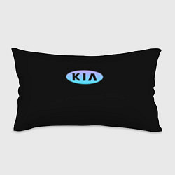 Подушка-антистресс KIA logo neon, цвет: 3D-принт