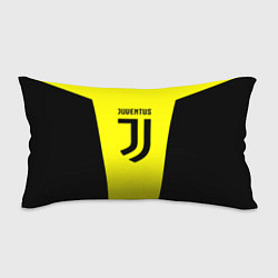 Подушка-антистресс Juventus sport geometry yellow, цвет: 3D-принт