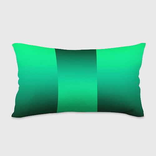 Подушка-антистресс Яркий зеленый градиентный комбинированный фон / 3D-принт – фото 2