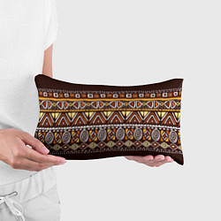 Подушка-антистресс Африканский традиционный орнамент, цвет: 3D-принт — фото 2