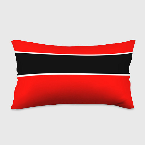 Подушка-антистресс Манчестер Юнайтед полосы / 3D-принт – фото 2