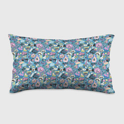 Подушка-антистресс Дудл животные и меч, цвет: 3D-принт