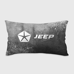 Подушка-антистресс Jeep - grey gradient по-горизонтали