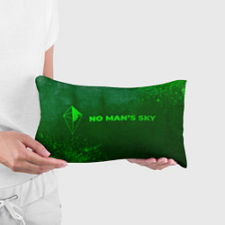 Подушка-антистресс No Mans Sky - green gradient по-горизонтали, цвет: 3D-принт — фото 2
