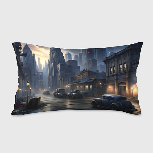 Подушка-антистресс Черный крестный котец / 3D-принт – фото 2