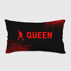 Подушка-антистресс Queen - red gradient по-горизонтали, цвет: 3D-принт