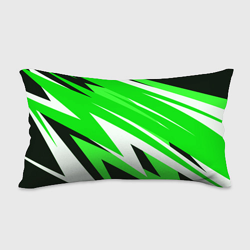 Подушка-антистресс Geometry stripes green / 3D-принт – фото 2