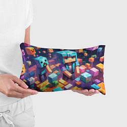 Подушка-антистресс Minecraft 2 0, цвет: 3D-принт — фото 2