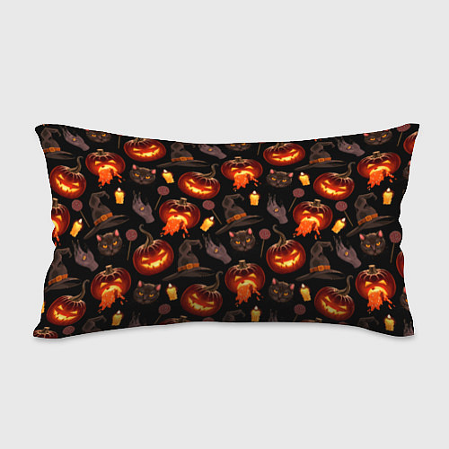Подушка-антистресс Хэллоуин цветной паттерн / 3D-принт – фото 2