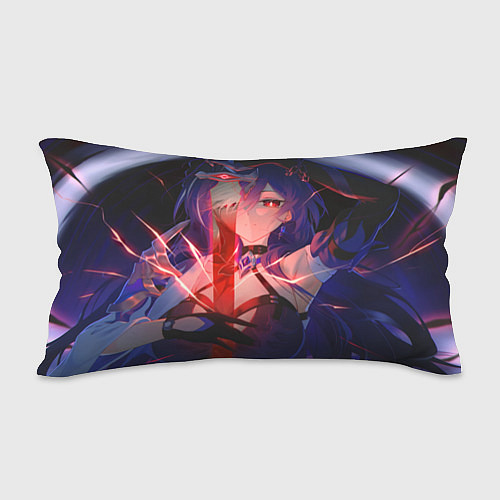 Подушка-антистресс Honkai Star Rail Black Swan beauty / 3D-принт – фото 2