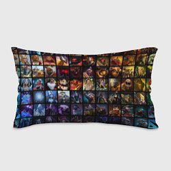 Подушка-антистресс Dota 2 - все персонажи, цвет: 3D-принт