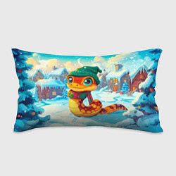 Подушка-антистресс Змейка в сказочном городе