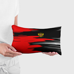 Подушка-антистресс Россия полосы краски, цвет: 3D-принт — фото 2