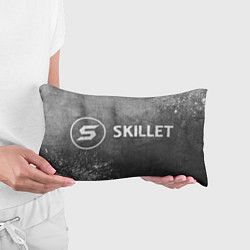 Подушка-антистресс Skillet - grey gradient по-горизонтали, цвет: 3D-принт — фото 2