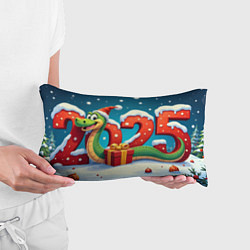 Подушка-антистресс Змея символ года 2025, цвет: 3D-принт — фото 2