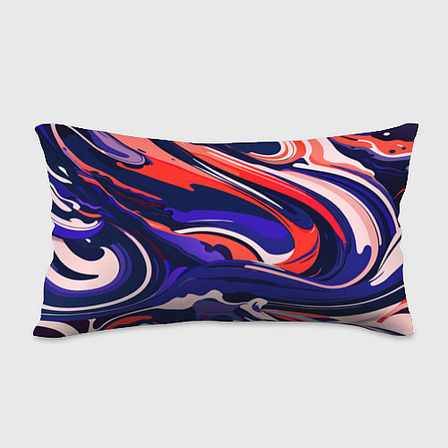 Подушка-антистресс Абстракция разводов разноцветная / 3D-принт – фото 2