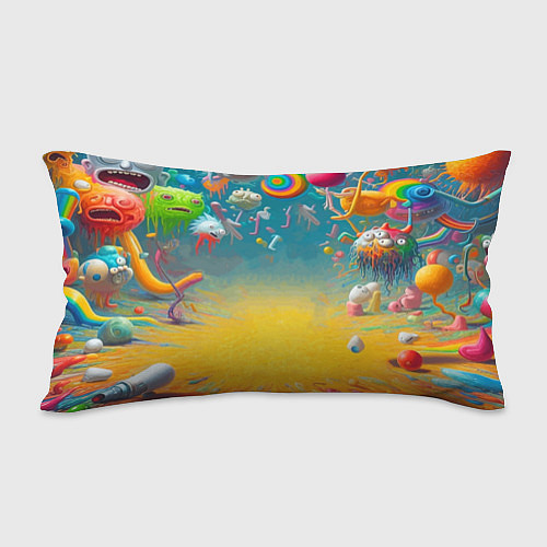 Подушка-антистресс Рик и Морти - сюрреалистическая фантазия / 3D-принт – фото 2