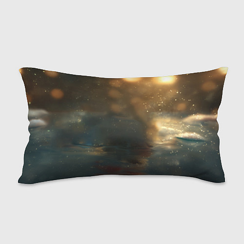 Подушка-антистресс Выдра с кофе на новый год / 3D-принт – фото 2