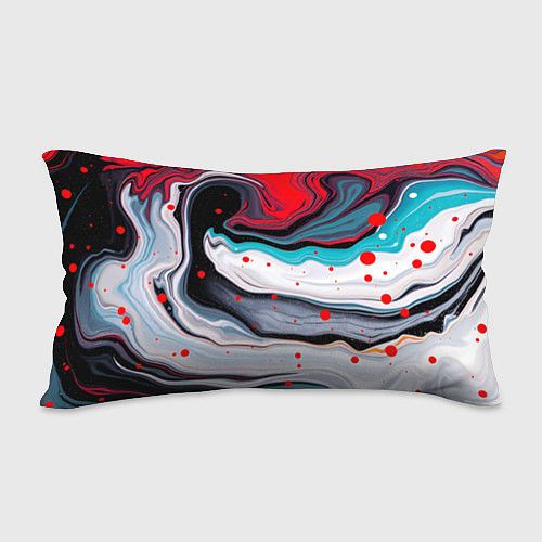 Подушка-антистресс Флюид арт абстракция / 3D-принт – фото 2