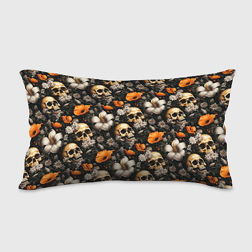 Подушка-антистресс Маки и черепа / 3D-принт – фото 2