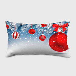 Подушка-антистресс Ёлочные ветви с игрушками