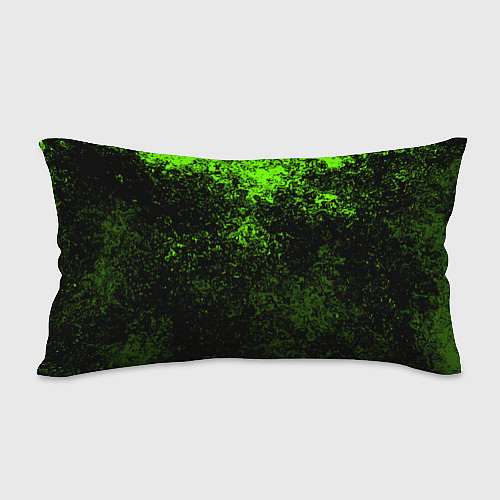 Подушка-антистресс Зеленые брызги красок / 3D-принт – фото 2