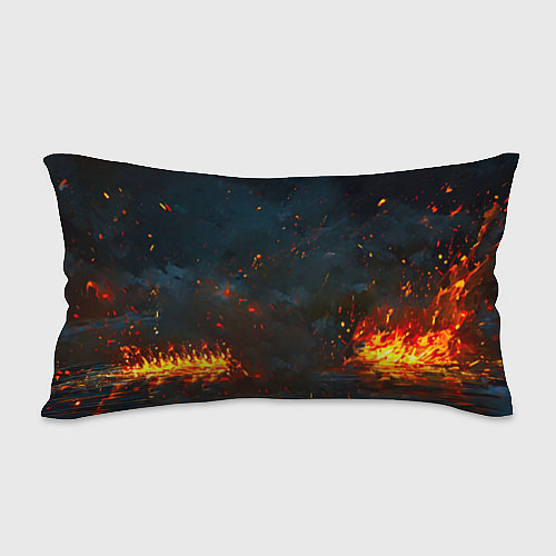 Подушка-антистресс Лебедь в огне / 3D-принт – фото 2