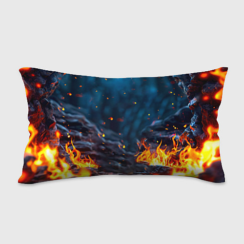 Подушка-антистресс Песец в огне / 3D-принт – фото 2