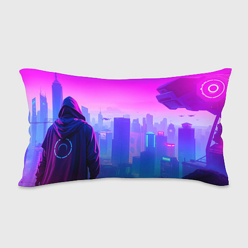 Подушка-антистресс Кибер вселенная / 3D-принт – фото 2