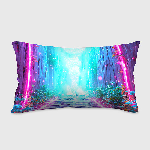 Подушка-антистресс Ослик в неоновых искрах / 3D-принт – фото 2