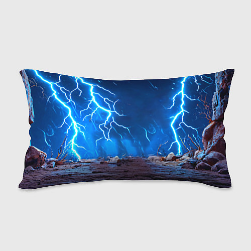 Подушка-антистресс Носорог в разрядах молнии / 3D-принт – фото 2