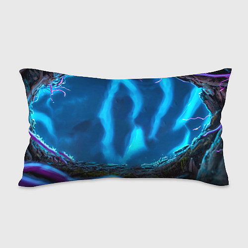 Подушка-антистресс Опоссум в синей туманности / 3D-принт – фото 2