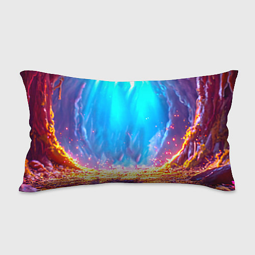 Подушка-антистресс Лама в неоновых лучах / 3D-принт – фото 2