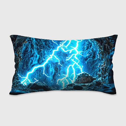 Подушка-антистресс Волк в разрядах молнии / 3D-принт – фото 2