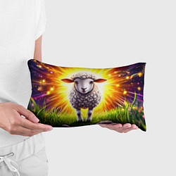 Подушка-антистресс Овечка в ярких лучах, цвет: 3D-принт — фото 2